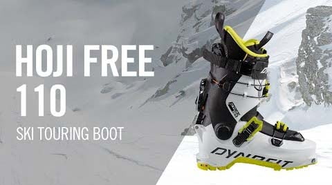 opplanet dynafit hoji free 110 ski touring boot ski hard walk easy video