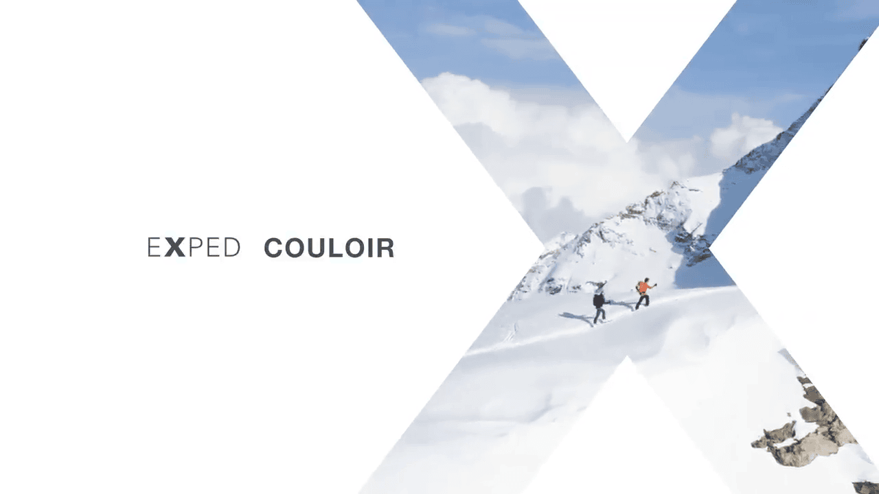 opplanet exped couloir alpiner winter touren rucksack video