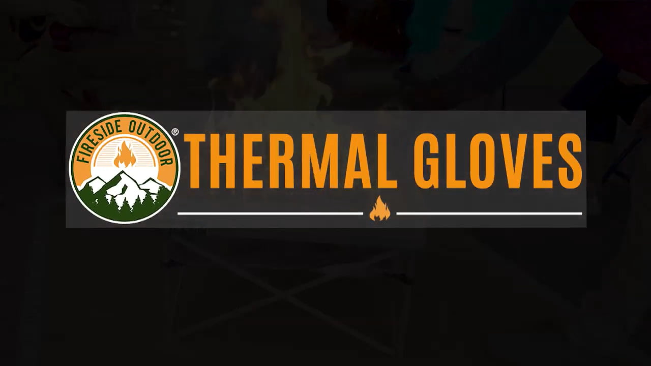 opplanet fireside outdoor thermal resistant gloves video