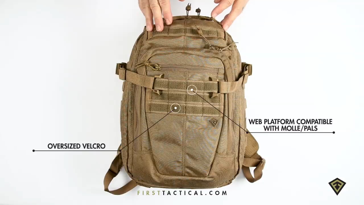 opplanet first tactical tactix half day bacpack video