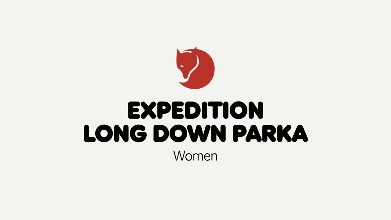 opplanet fjallraven expedition long down womens parka video