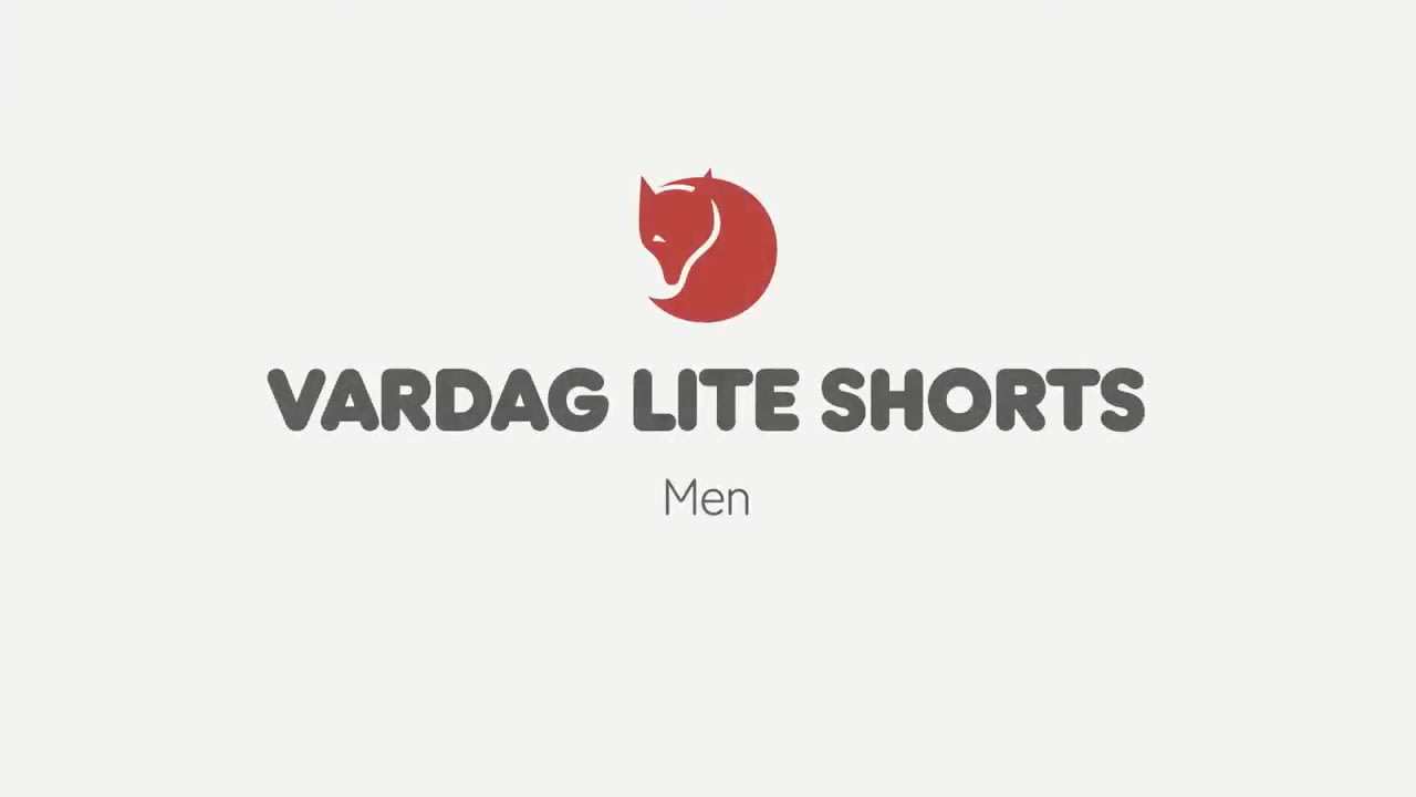 opplanet fjallraven vardag lite shorts m video