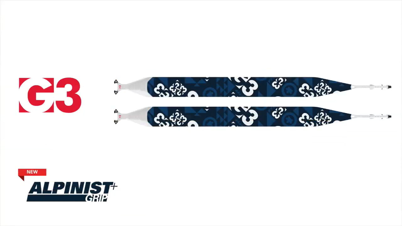 opplanet g3 alpinist plus grip climbing skins video