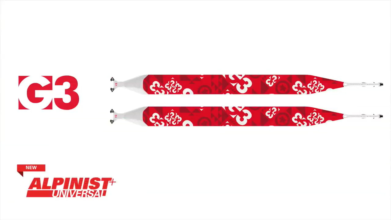 opplanet g3 alpinist plus universal climbing skins video