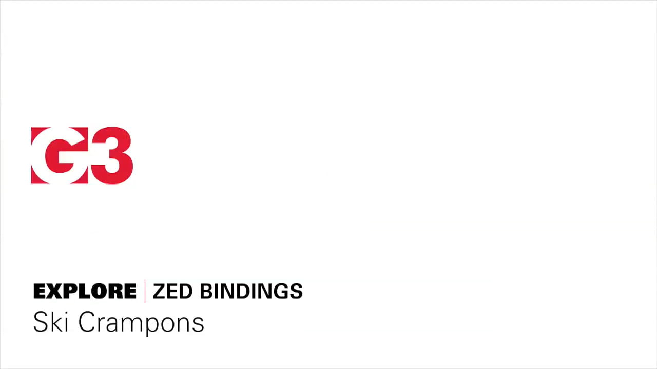 opplanet g3 ski crampons for zed bindings video