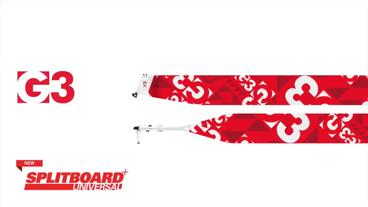 opplanet g3 splitboard plus universal climbing skins video