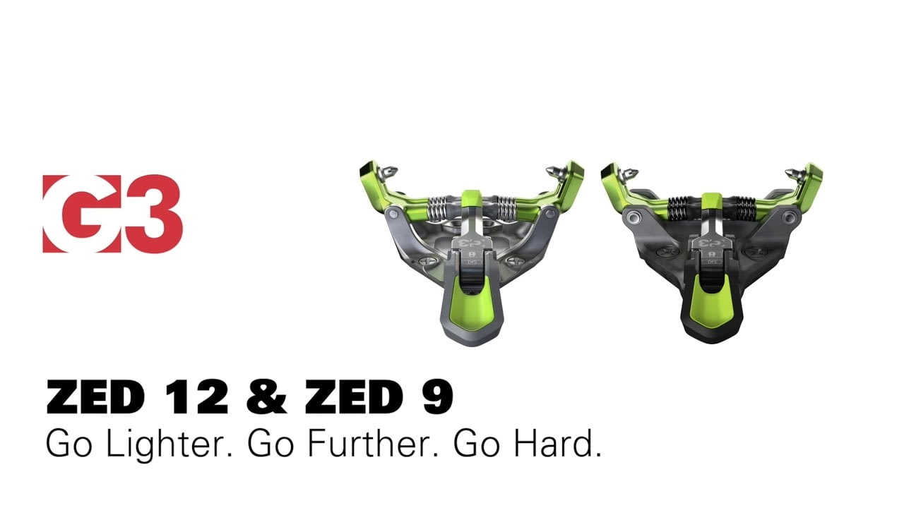 opplanet g3 zed 12 and zed 9 touring bindings video