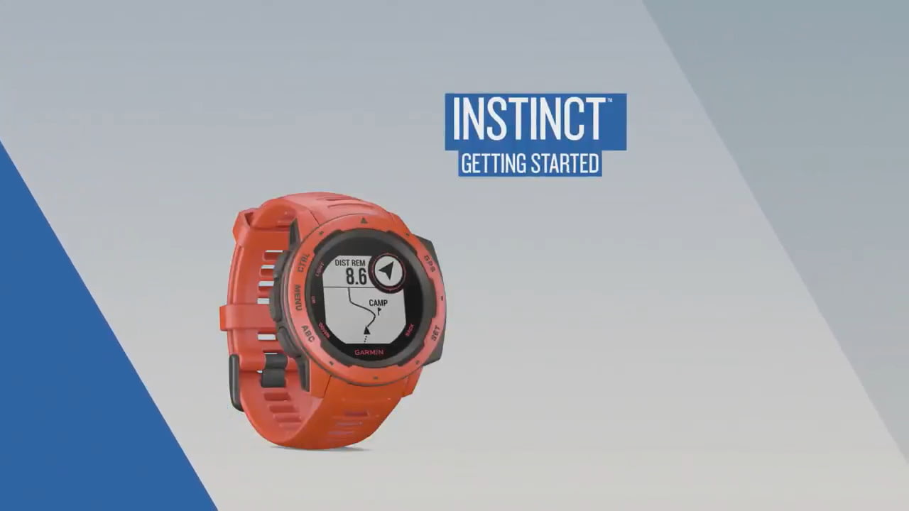 opplanet garmin instinct getting started video