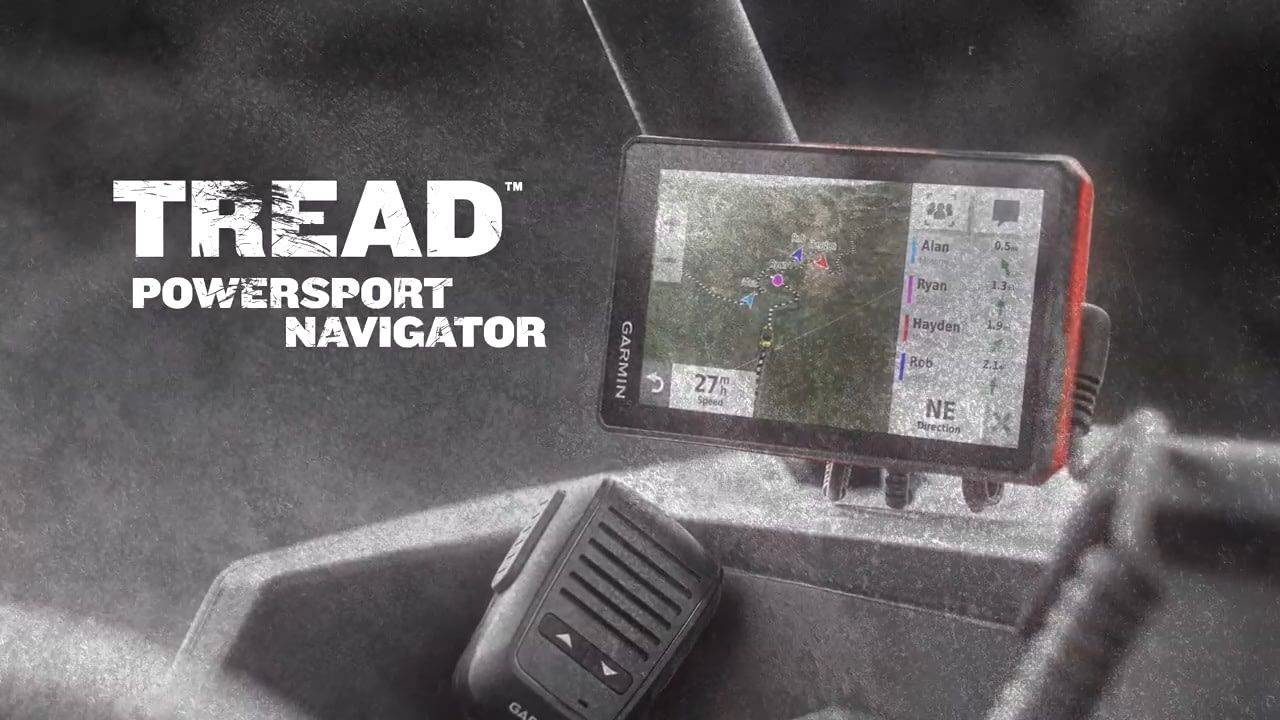 opplanet garmin introducing the tread powersport navigator video