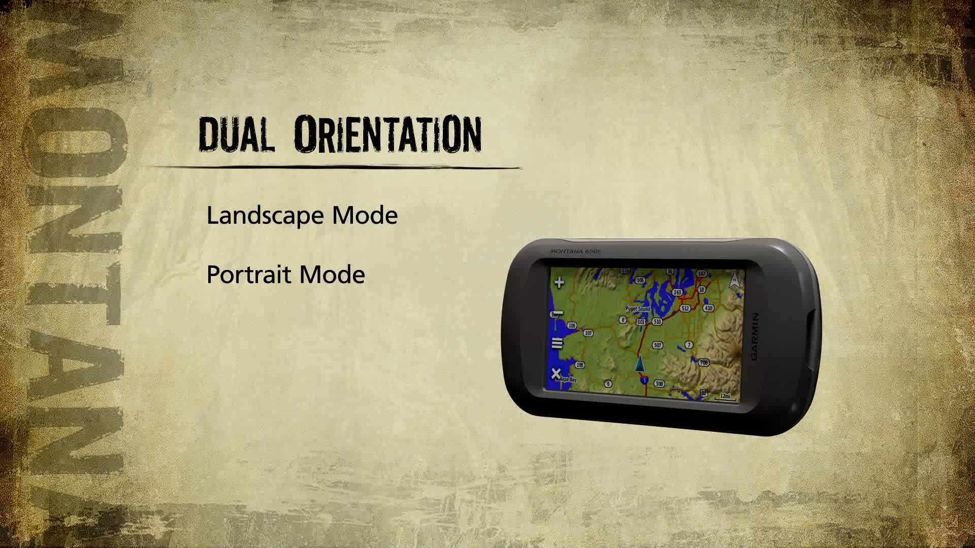 opplanet garmin montana touchscreen gps with digital camera overview