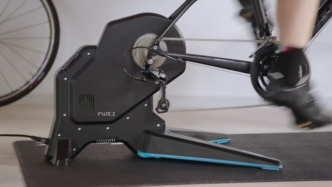 opplanet garmin tacx flux 2 smart a powerful smart direct drive bike trainer video