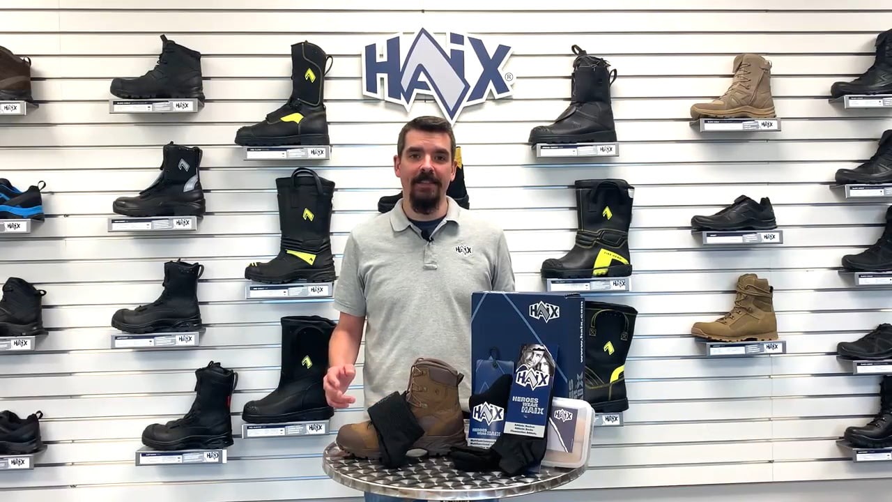 opplanet haix why haix virgin wool blend socks outperform standard cotton socks video