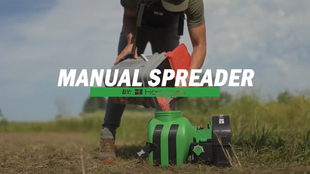opplanet hooyman manual spreader video