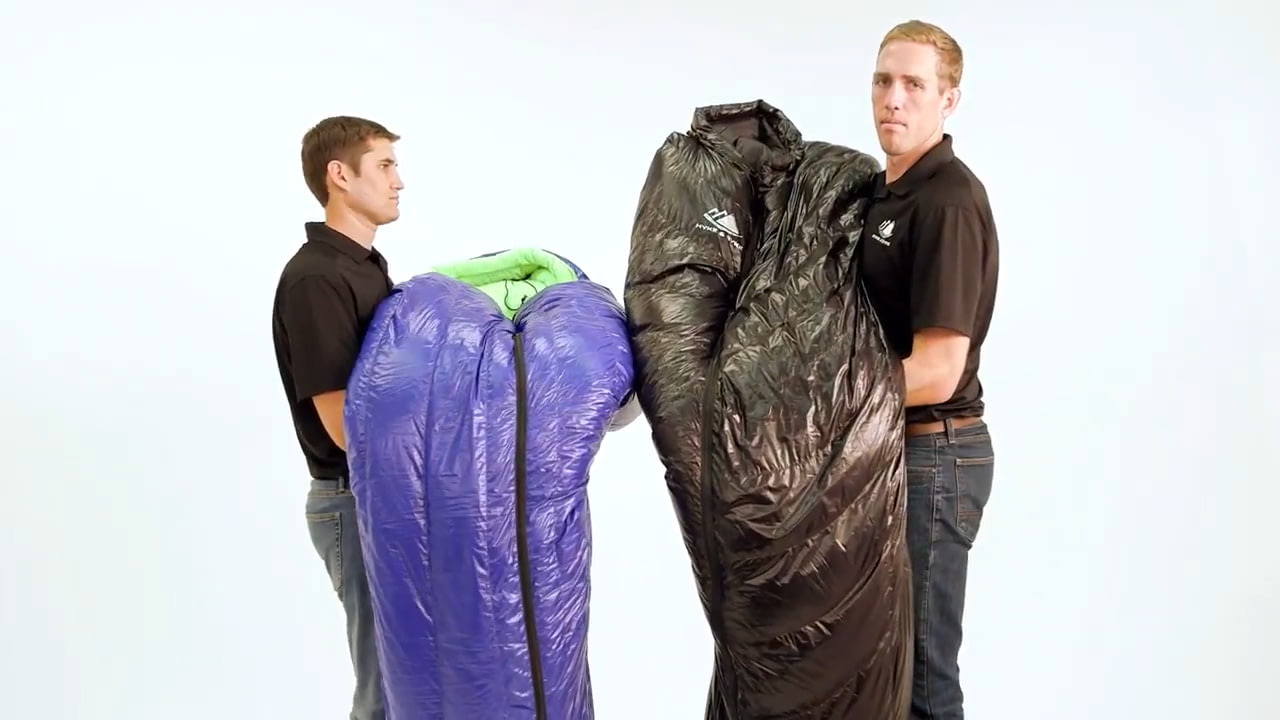 opplanet hyke byke antero 800fp crestone 650fp hammock compatible hydrophobic down sleeping bags series video