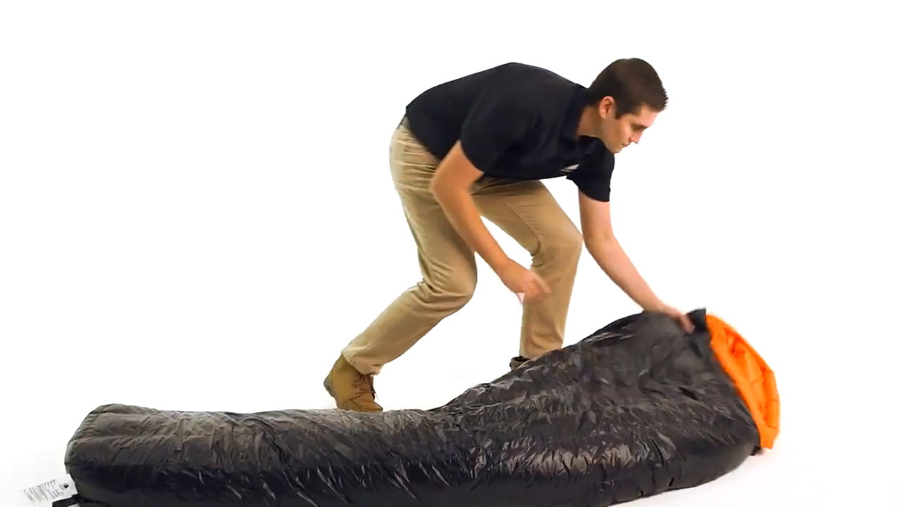 opplanet hyke byke eolus 800 fill power down sleeping bag video