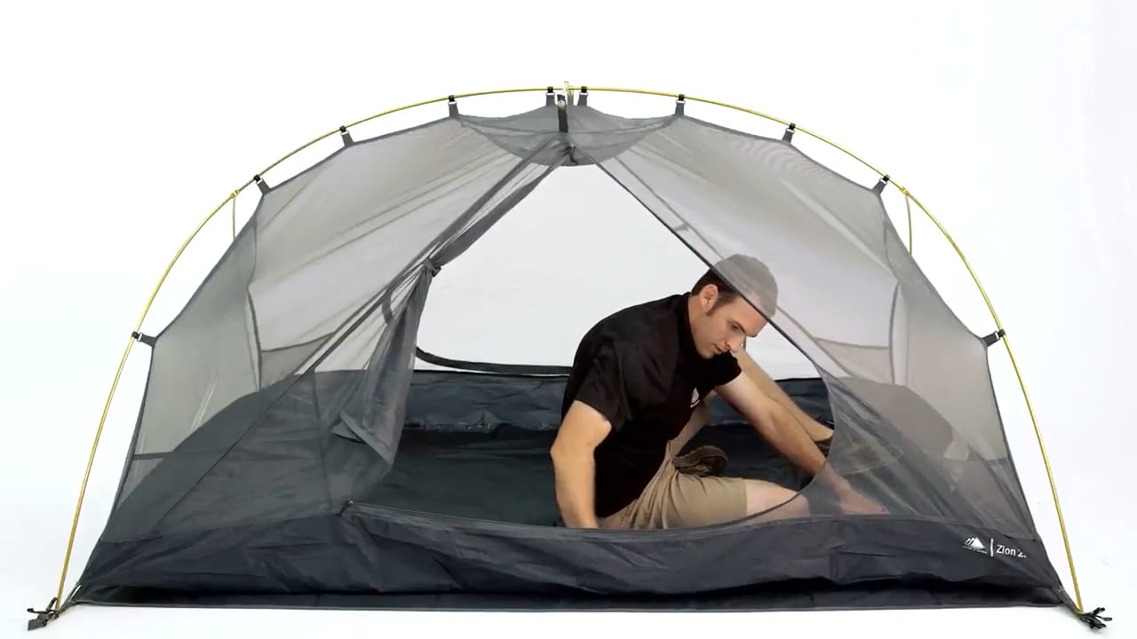 opplanet hyke byke zion 2p backpacking tent video