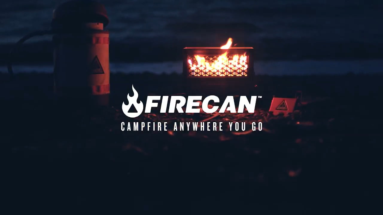 opplanet ignik firecan portable fire pit video