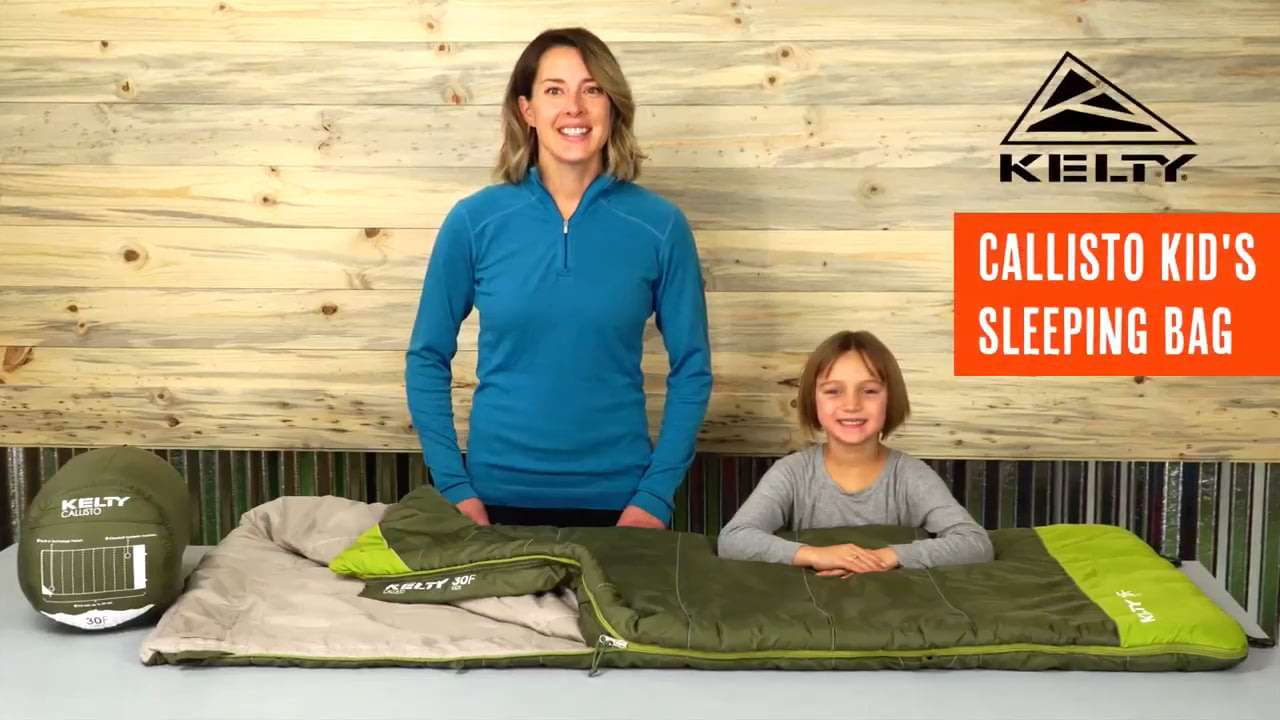 opplanet kelty callisto kids sleeping bag video