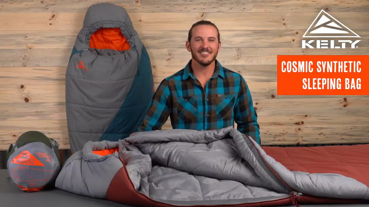 opplanet kelty cosmic synthetic sleeping bag video