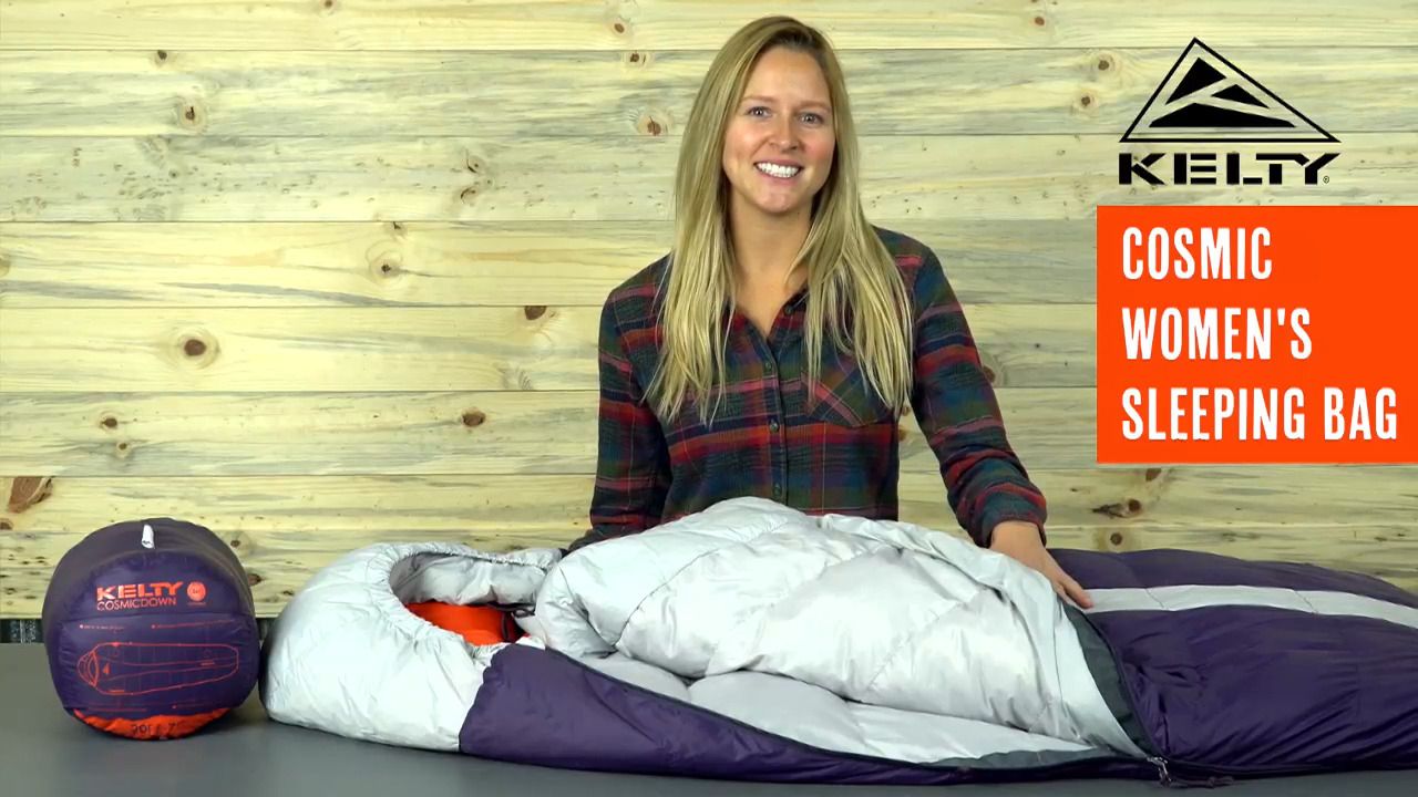 opplanet kelty cosmic womens sleeping bag video