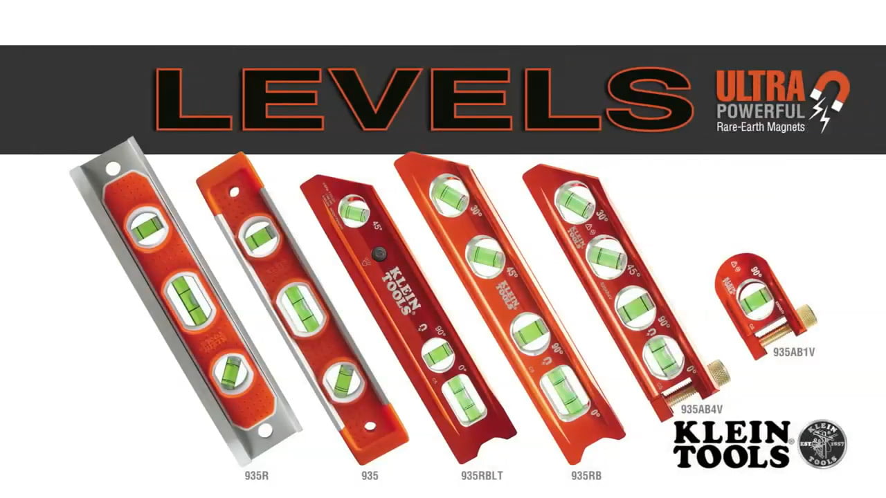 opplanet klein tools levels video