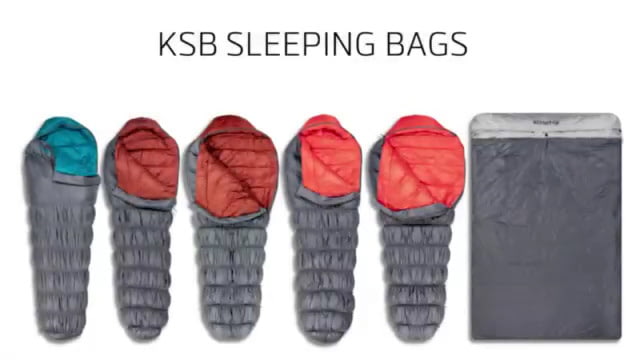opplanet klymit ksb sleeping bags video