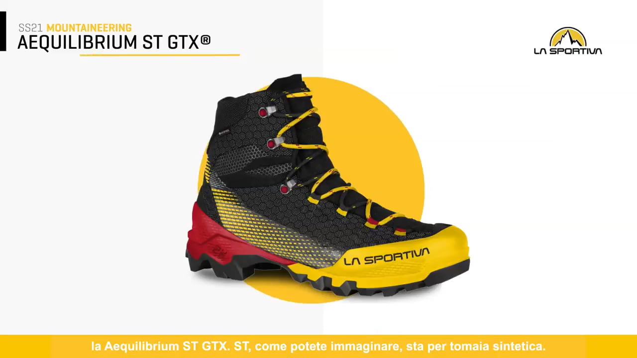 opplanet la sportiva aequilibrium st gtx video