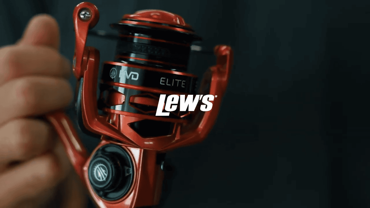 opplanet lews kvd elite spinning reel video