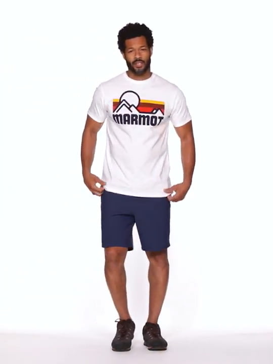 opplanet marmot coastal tee short sleeve mens video