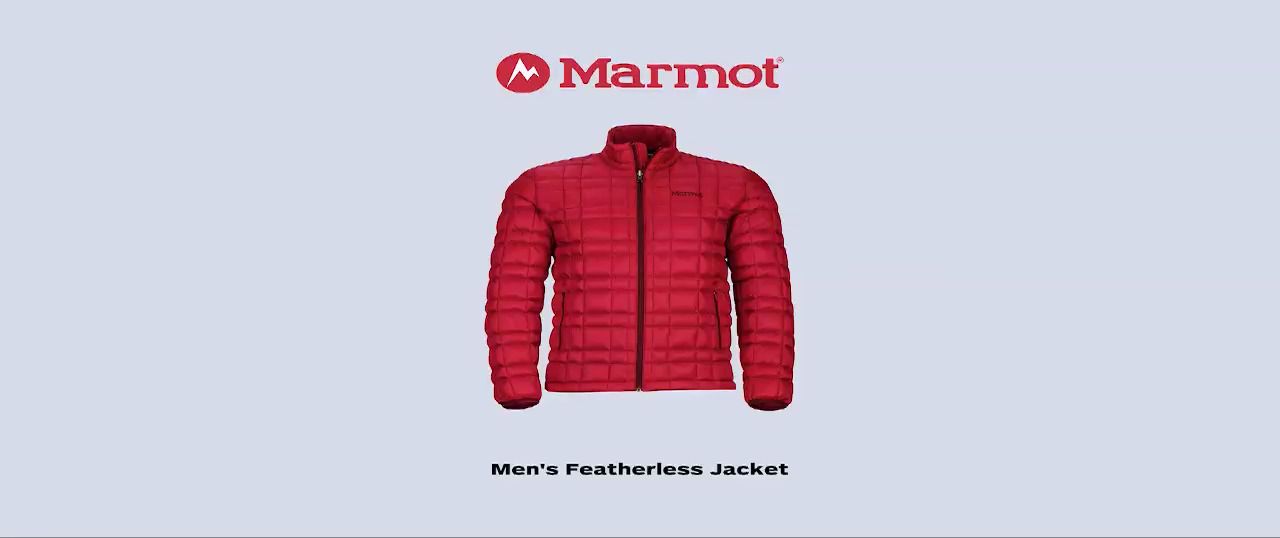 opplanet marmot featherless jacket mens video