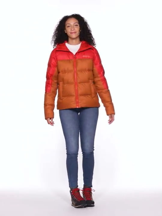 opplanet marmot guides down hoody womens video