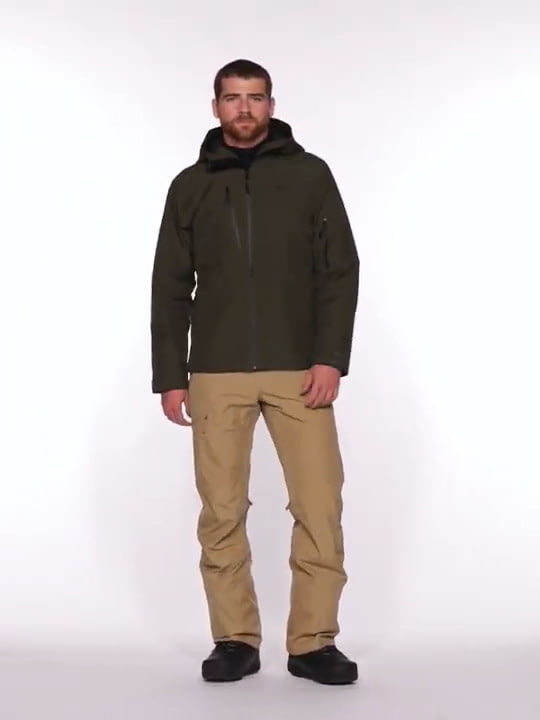 opplanet marmot lightray gore tex pant mens video