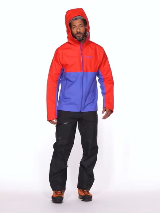 opplanet marmot mitre peak gore tex jacket mens video