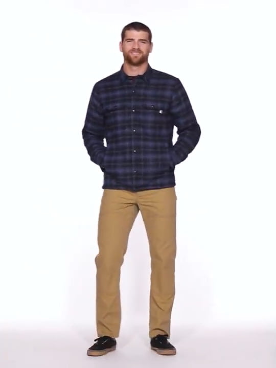 opplanet marmot ridgefield heavyweight sherpa lined flannel mens video
