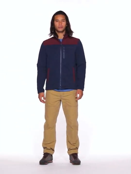 opplanet marmot wrangell polartec jacket mens video