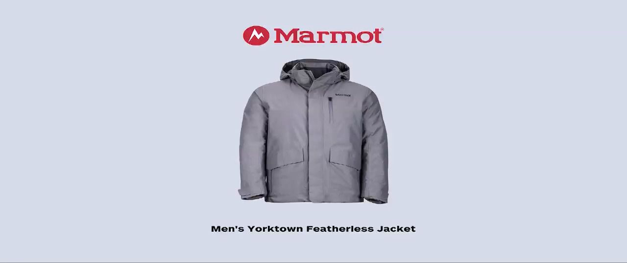 opplanet marmot yorktown featherless jacket mens video
