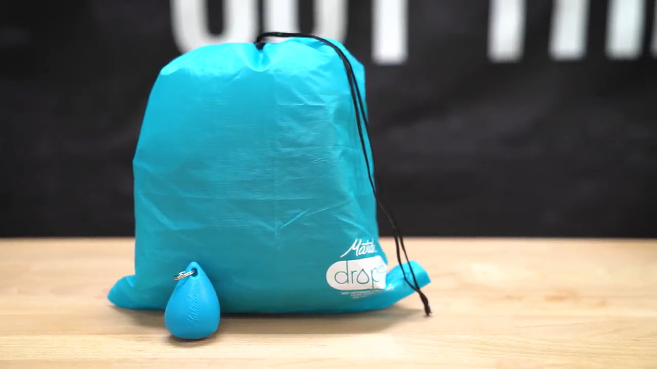opplanet matador droplet packable dry bag demo video