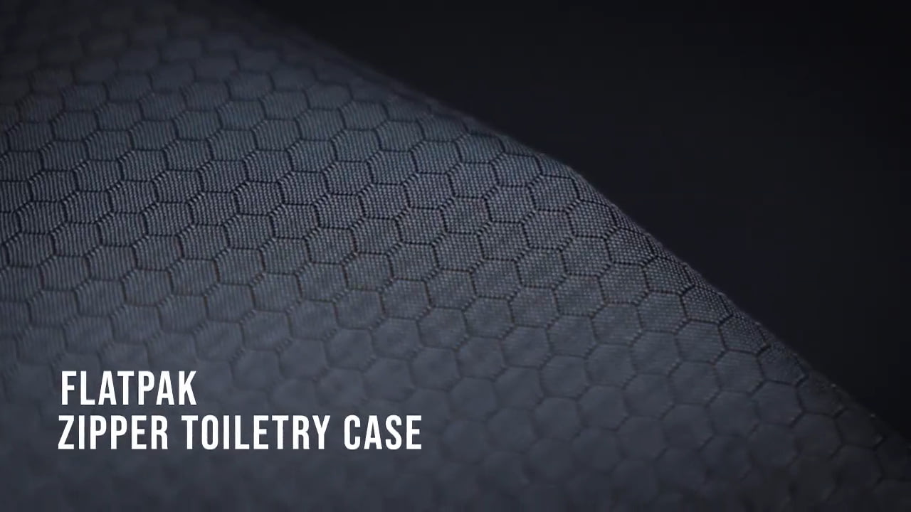 opplanet matador flatpak zipper toiletry case demo video