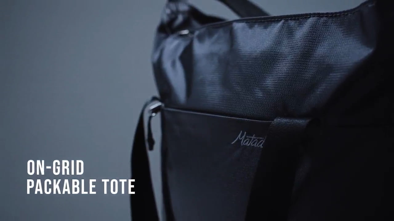 opplanet matador on grid packable tote product demo video