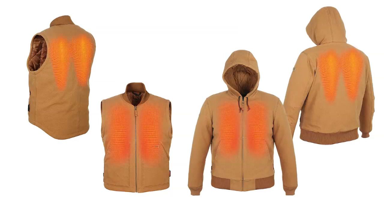opplanet mobile warming 12v foreman jacket and vest video