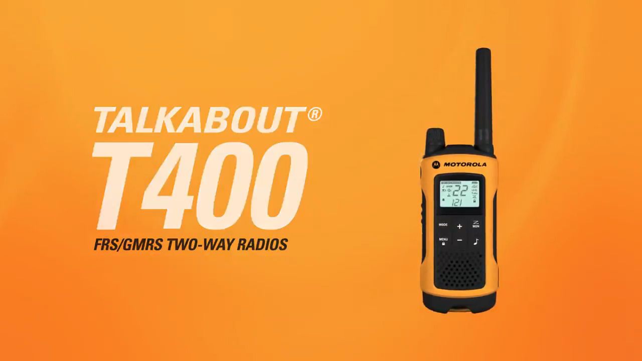 opplanet motorola talkabout t400 video