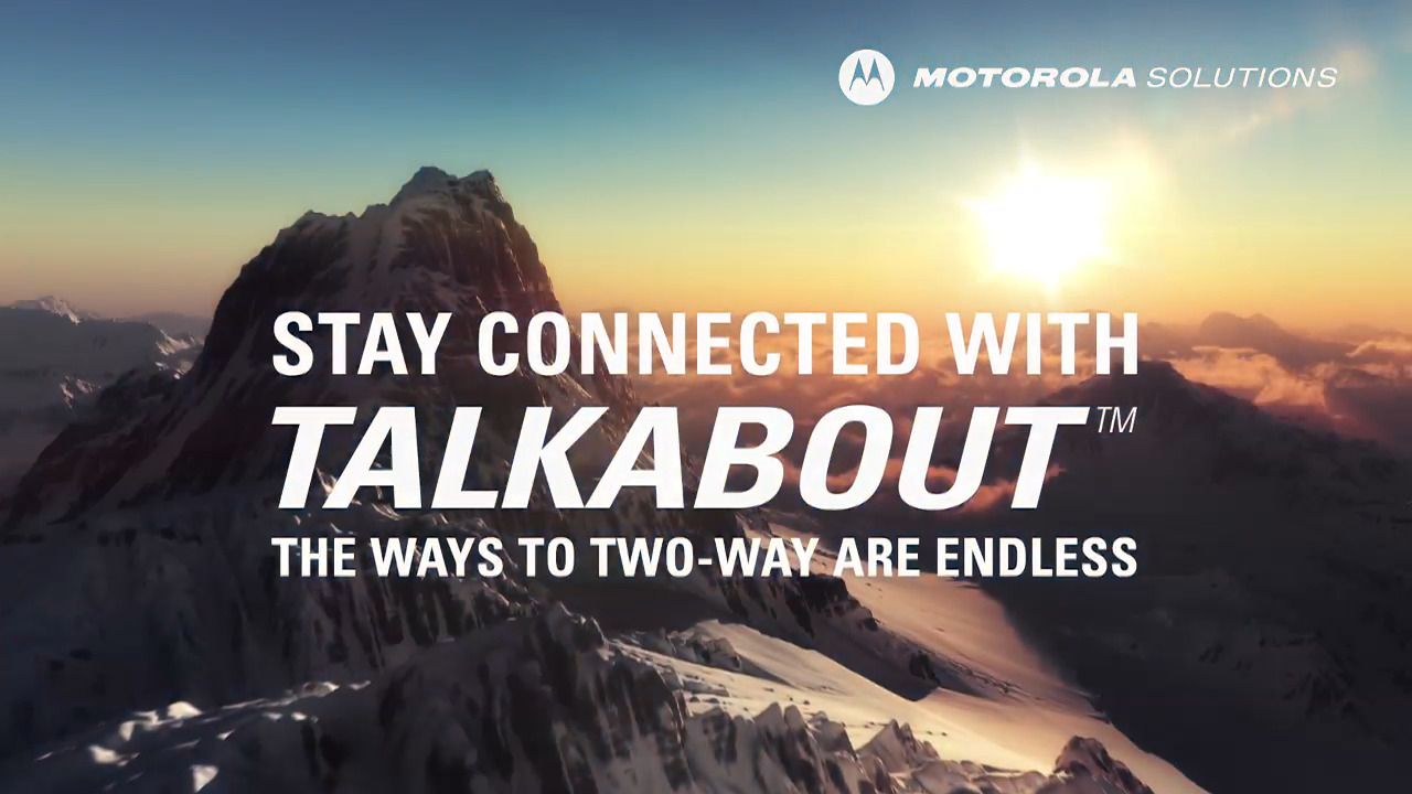 opplanet motorola talkabout two way radios video