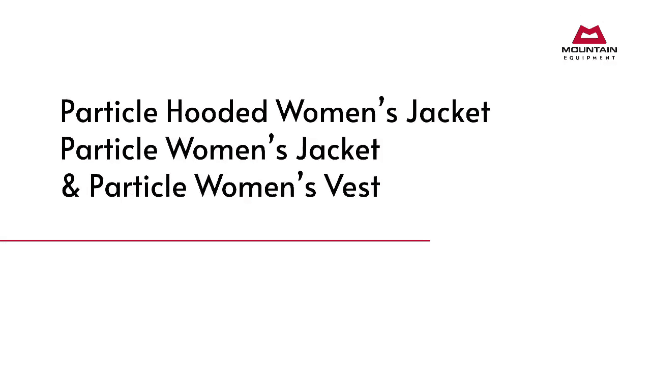 opplanet mountain equipment particle hooded jacket women video