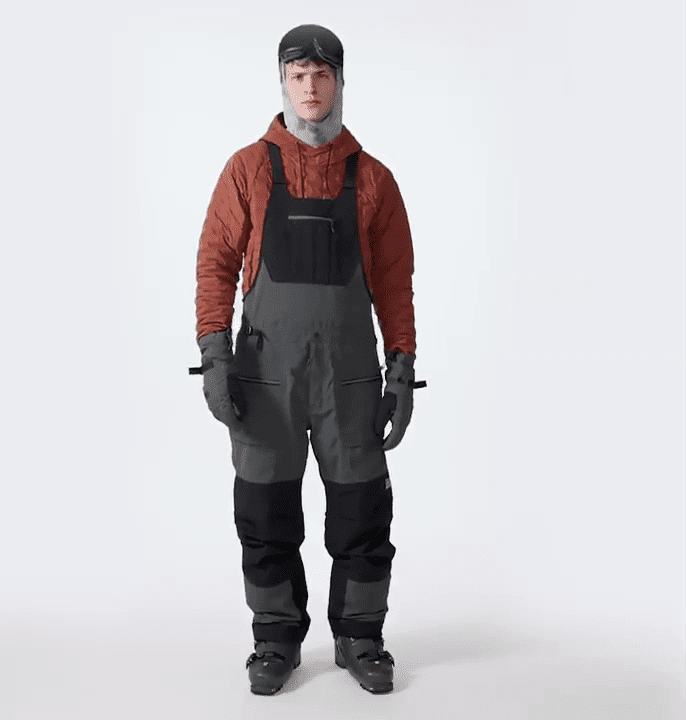 opplanet mountain hardwear first tracks bib volcanic video