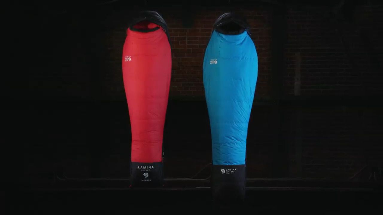opplanet mountain hardwear lamina sleeping bag video