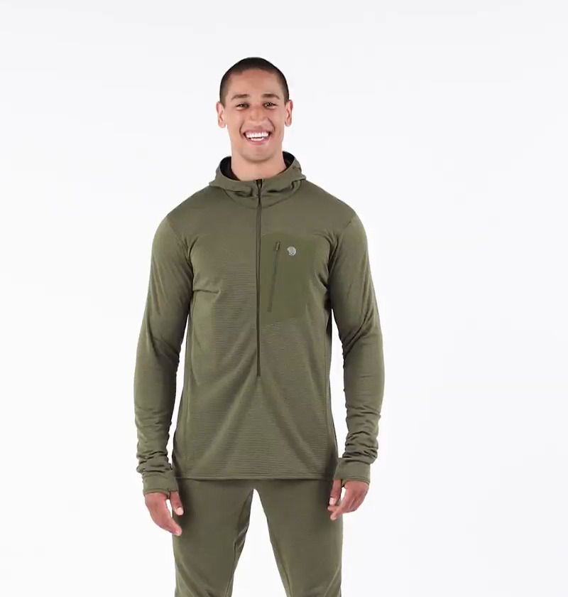 opplanet mountain hardwear mens type 2 fun hoody video