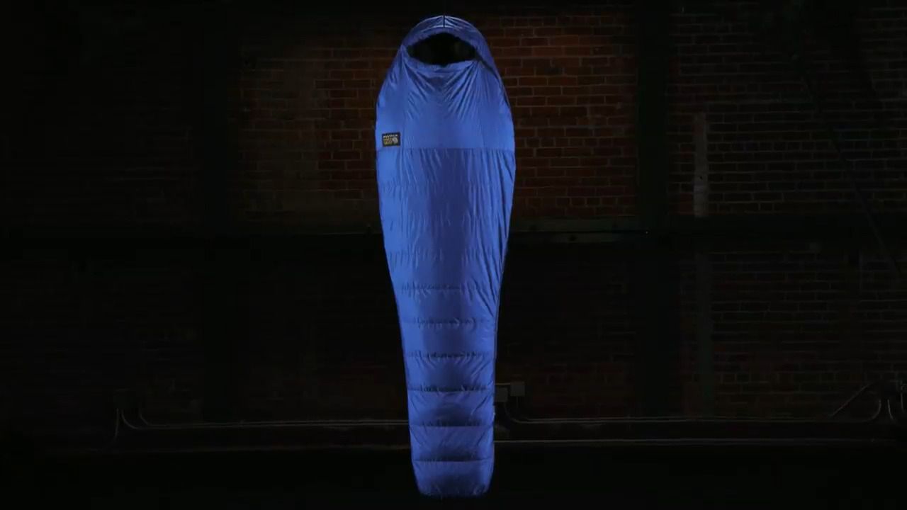 opplanet mountain hardwear rook sleeping bag video