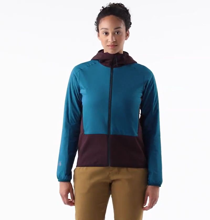 opplanet mountain hardwear womens kor strata climb hoody video