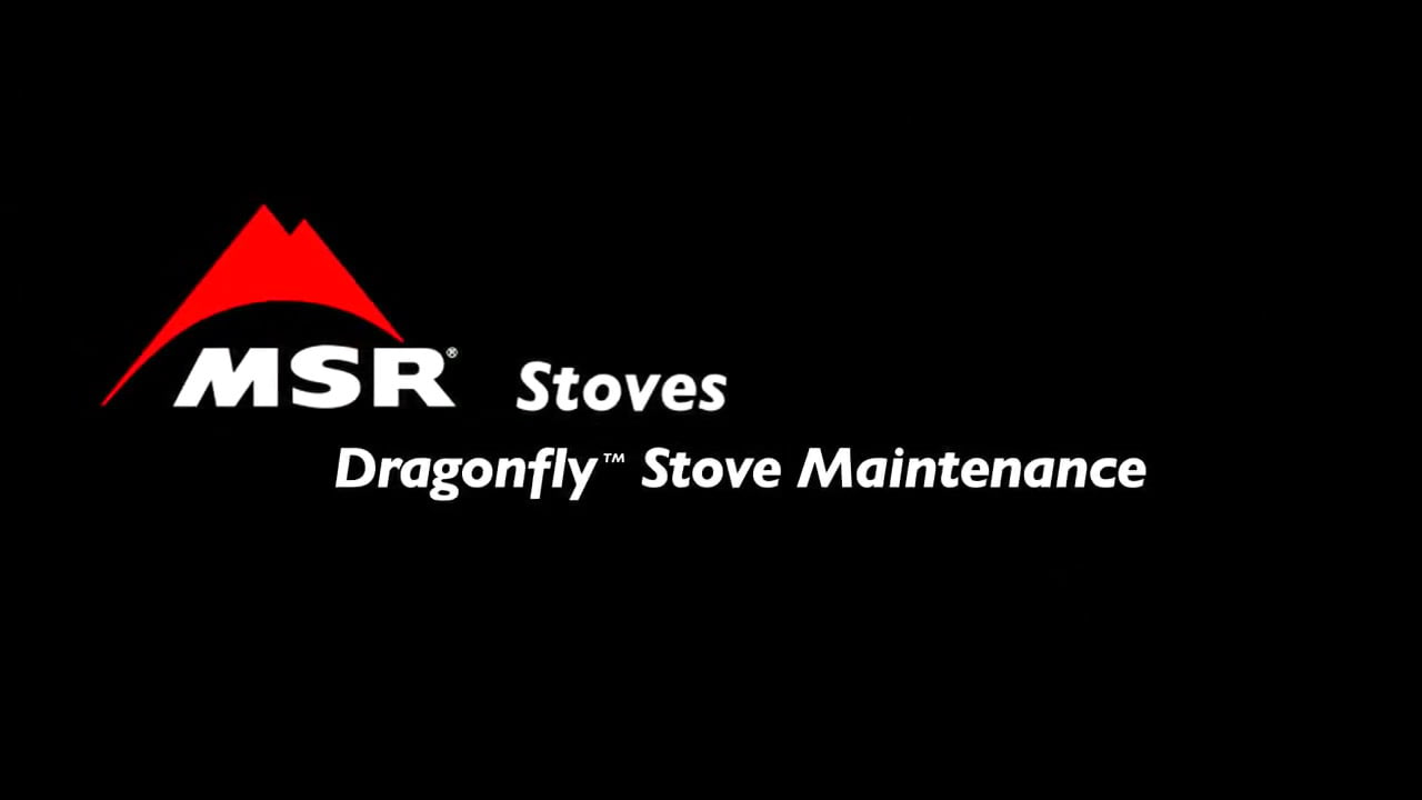 opplanet msr stoves dragonfly maintenance video