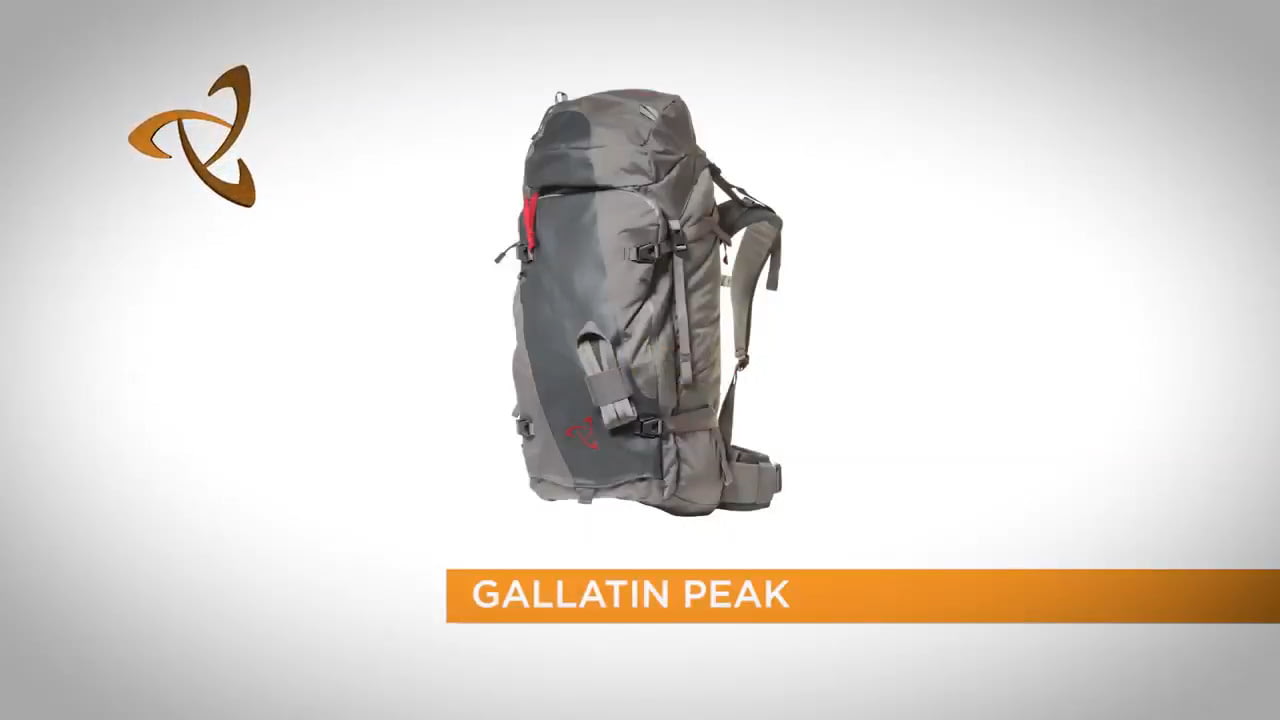 opplanet mystery ranch gallatin peak backcountry ski and snowboard pack video